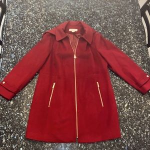 Michael Kors Long Red Coat